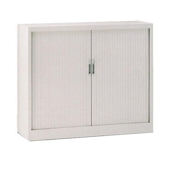Armario de persiana con puerta vertical - Armario de persiana con puertas verticales con 3 estantes.
Medidas 145cm de alto x 120cm de ancho x 45cm de fondo