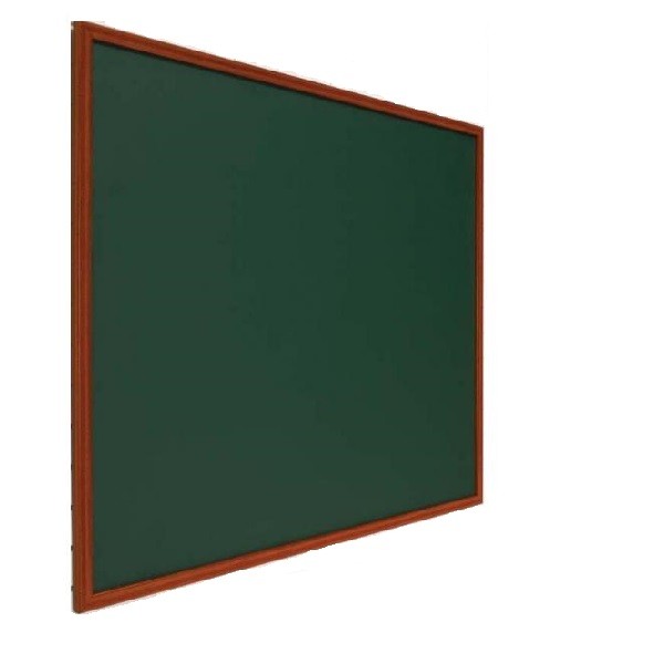 Pizarra verde marco madera - Pizarra verde marco madera y enmarcada en madera.
Superficie laminada para escritura con tiza.
La superficie laminada es ptima para uso
frecuente. Ideal para escuelas y hostelera.
