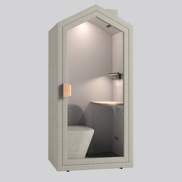 Cabina acstica color Beige
