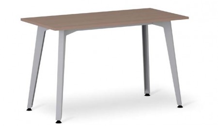 Mesa auxiliar de la serie nórdica - La mesa auxiliar la tienes de 120 y de 100 cm siempre con una profundidad de 60 cm, por supuesto puedes poner el mismo color en el que hayas elegido las mesas de oficina de despacho o combinarlo a tu gusto.