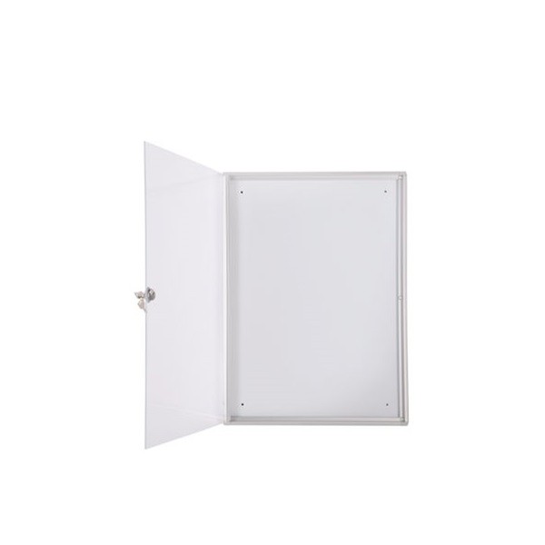 Vitrina de anuncios.